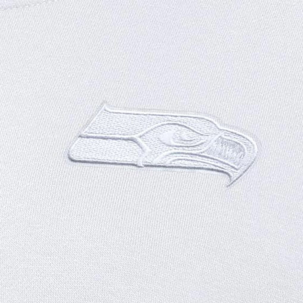 Seattle Seahawks Antigua Women's Victory Crew Pullover Sweatshirt White | NFL