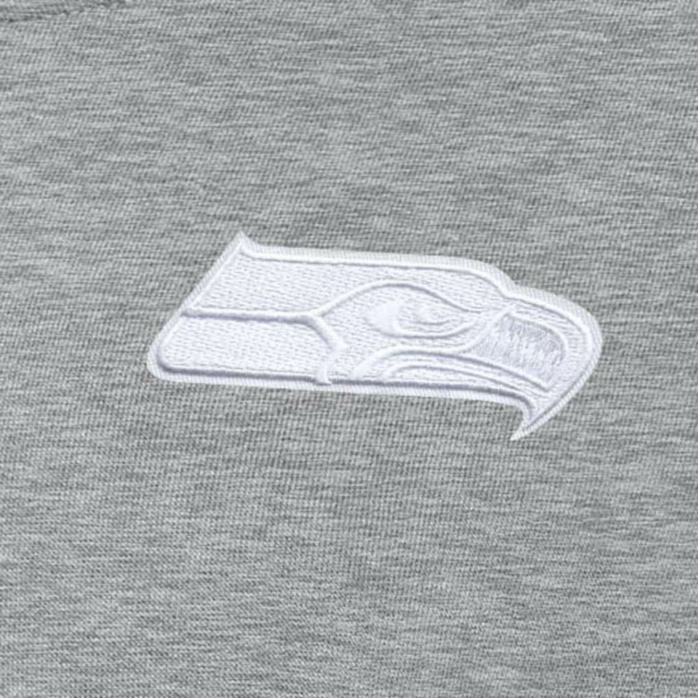 Seattle Seahawks Antigua Women's Victory Crew Pullover Sweatshirt Heather Gray | NFL