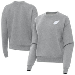 Arizona Cardinals Antigua Women's Victory Crew Pullover Sweatshirt Heather Gray | NFL