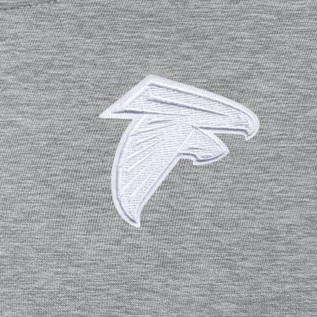 Atlanta Falcons Antigua Women's Victory Crew Pullover Sweatshirt Heather Gray | NFL