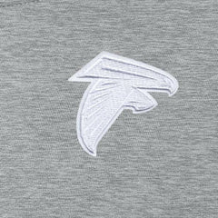 Atlanta Falcons Antigua Women's Victory Crew Pullover Sweatshirt Heather Gray | NFL