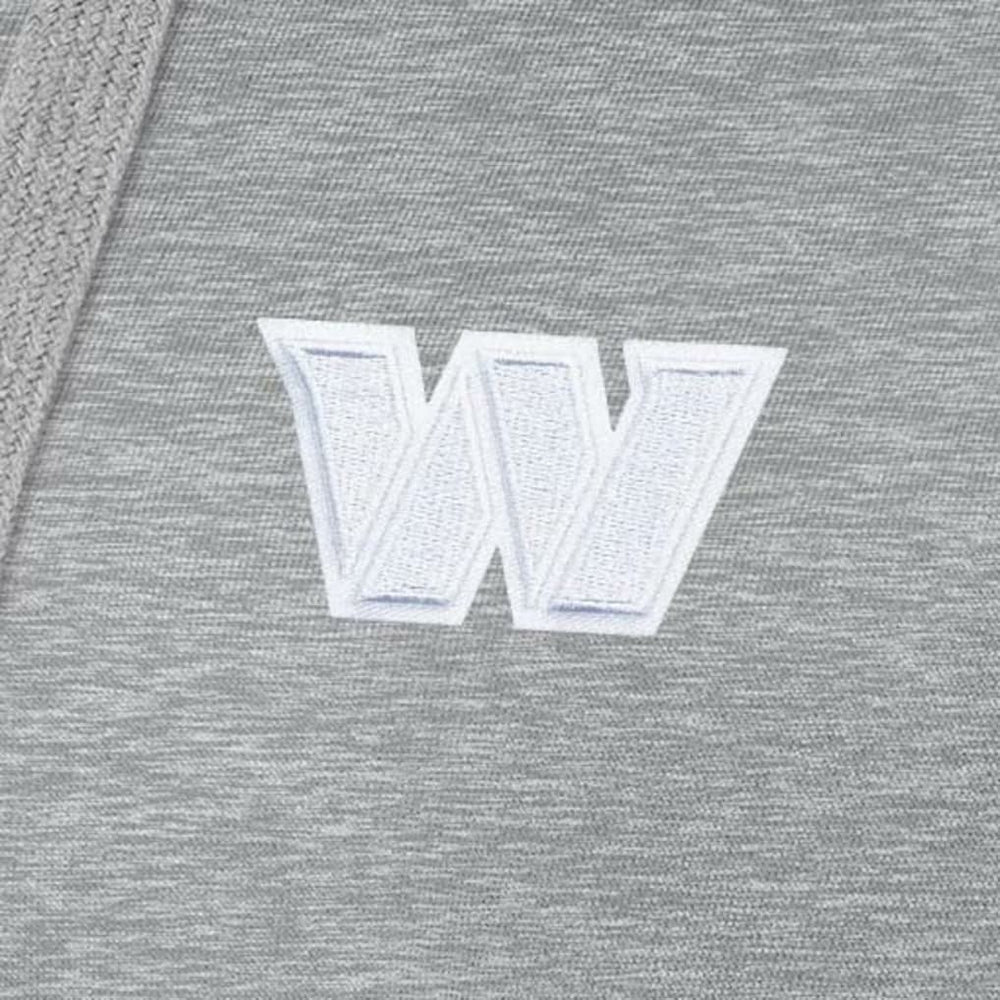 Washington Commanders Antigua Women's Victory Pullover Hoodie Heather Gray | NFL