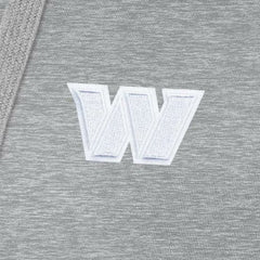 Washington Commanders Antigua Women's Victory Pullover Hoodie Heather Gray | NFL