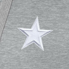 Dallas Cowboys Antigua Women's Victory Pullover Hoodie Heather Gray | NFL