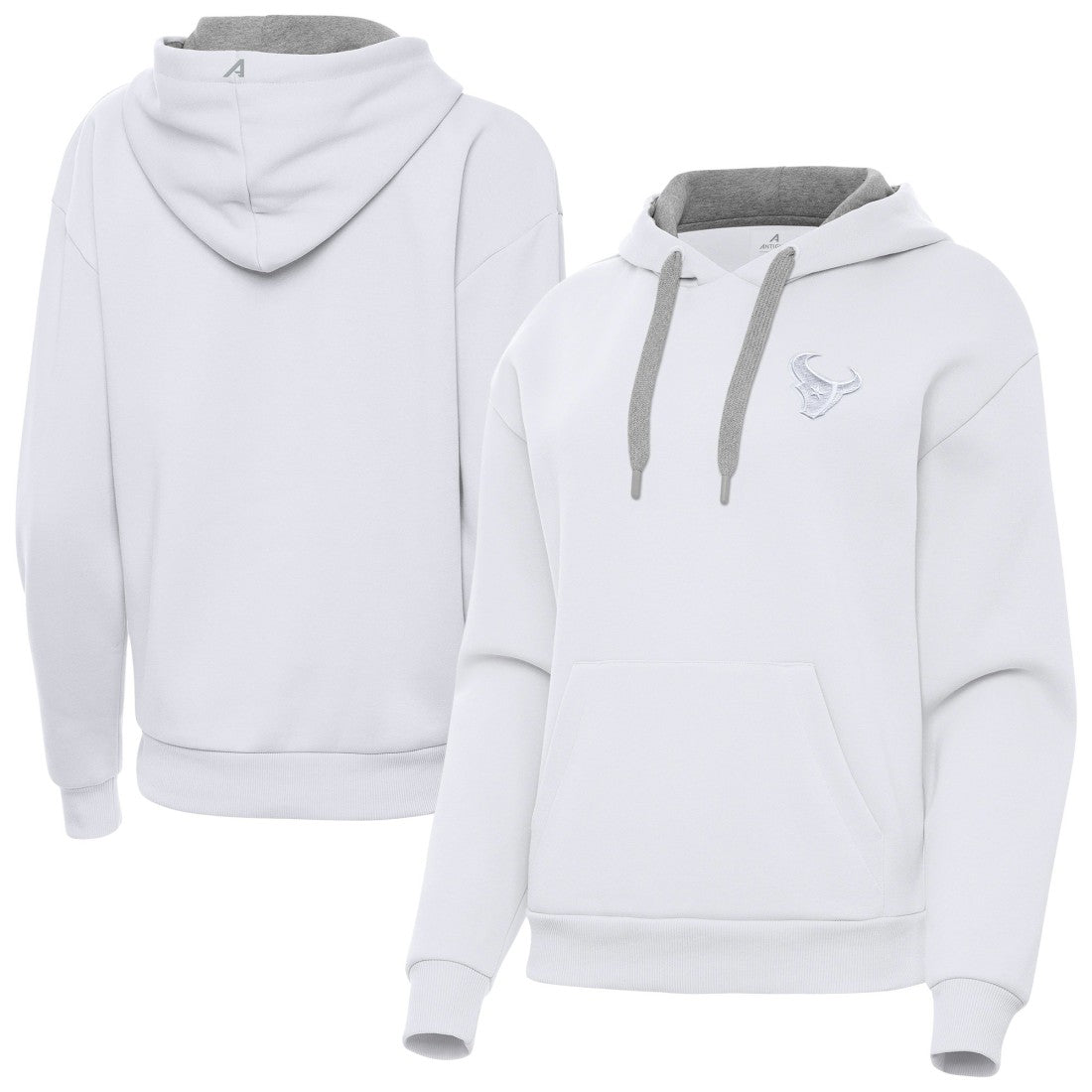 Houston Texans Antigua Women's Victory Pullover Hoodie White | NFL