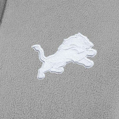 Detroit Lions Antigua Women's Figure Half-Zip Sweatshirt Gray | NFL
