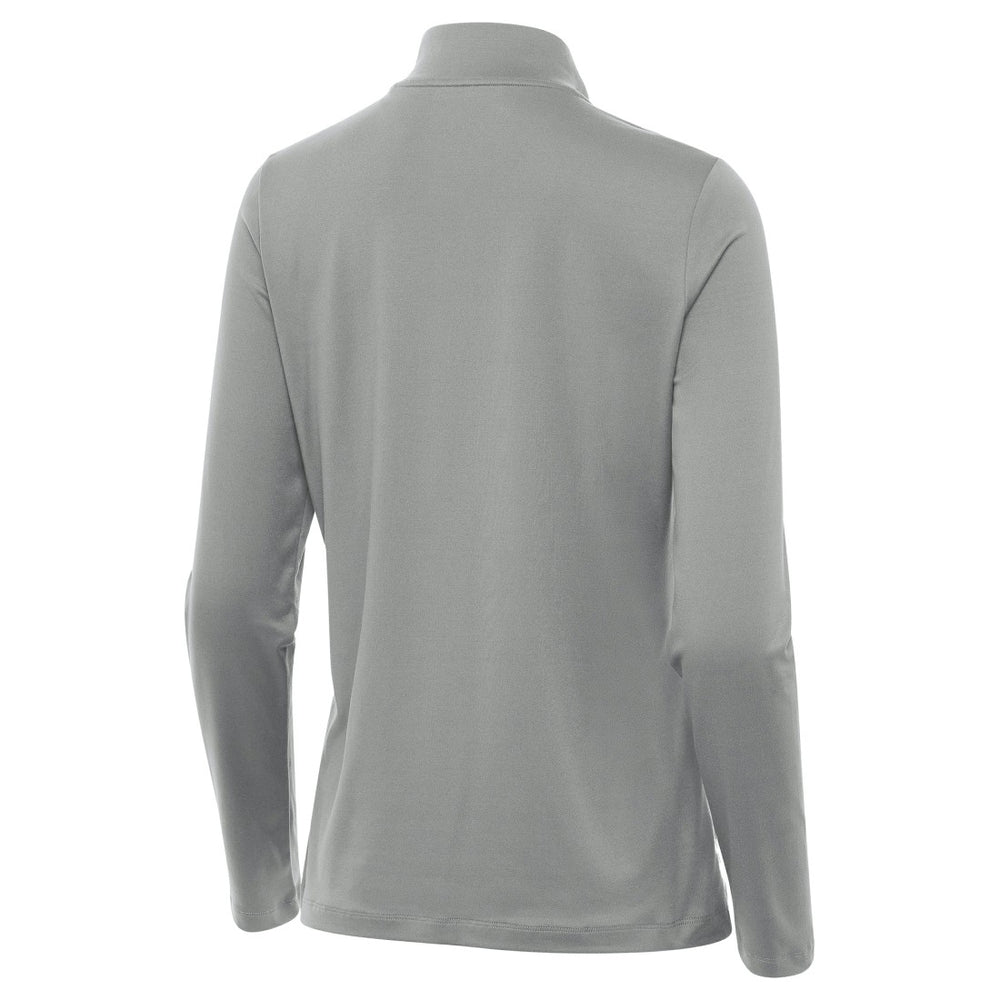 Detroit Lions Antigua Women's Reprocess Quarter-Zip Top Gray | NFL