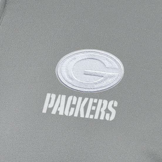 Green Bay Packers Antigua Women's Reprocess Quarter-Zip Top Gray | NFL