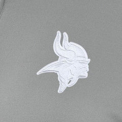 Minnesota Vikings Antigua Women's Reprocess Quarter-Zip Top Gray | NFL