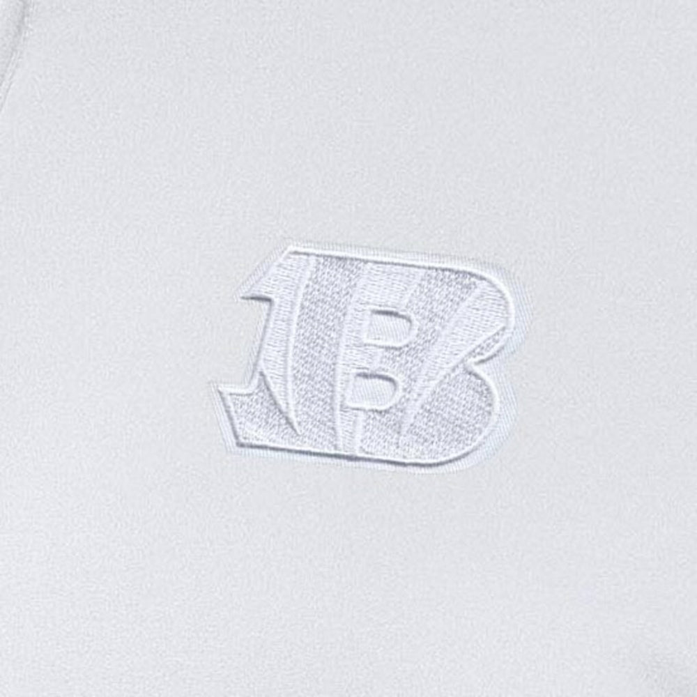 Cincinnati Bengals Antigua Women's Reprocess Quarter-Zip Top White | NFL