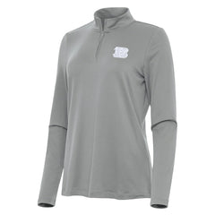 Cincinnati Bengals Antigua Women's Reprocess Quarter-Zip Top Gray | NFL