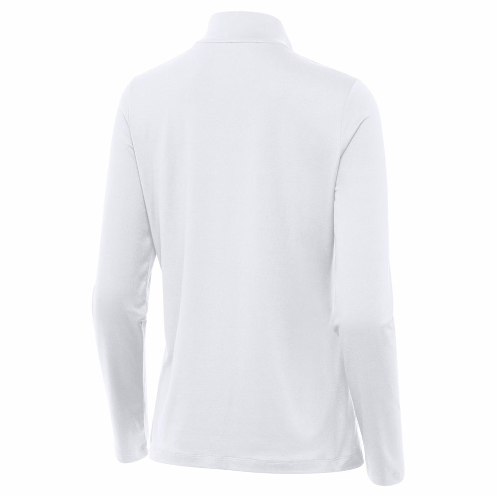 Philadelphia Eagles Antigua Women's Reprocess Quarter-Zip Top White | NFL