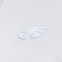 Philadelphia Eagles Antigua Women's Reprocess Quarter-Zip Top White | NFL
