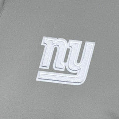 New York Giants Antigua Women's Reprocess Quarter-Zip Top Gray | NFL