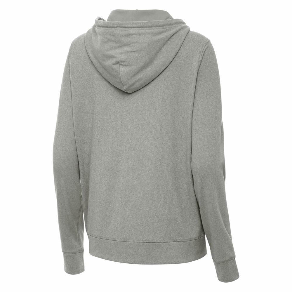 Cincinnati Bengals Antigua Women's Seeker Full-Zip Hoodie Jacket Heather Gray | NFL