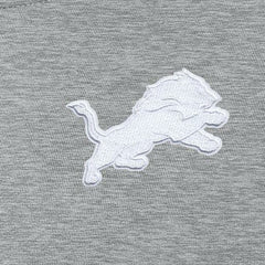 Detroit Lions Antigua Women's Victory Crew Pullover Sweatshirt Heather Gray | NFL