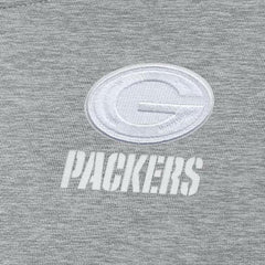 Green Bay Packers Antigua Women's Victory Crew Pullover Sweatshirt Heather Gray | NFL