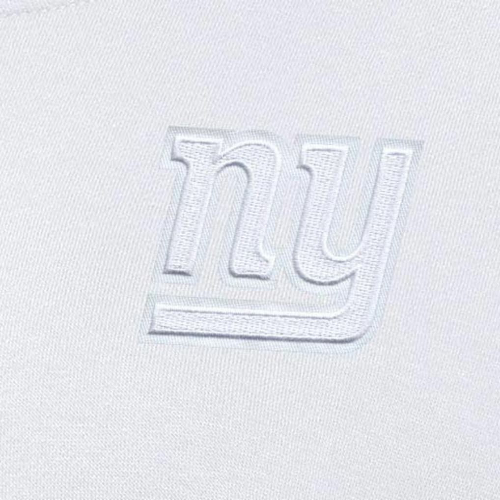 New York Giants Antigua Women's Victory Crew Pullover Sweatshirt White | NFL