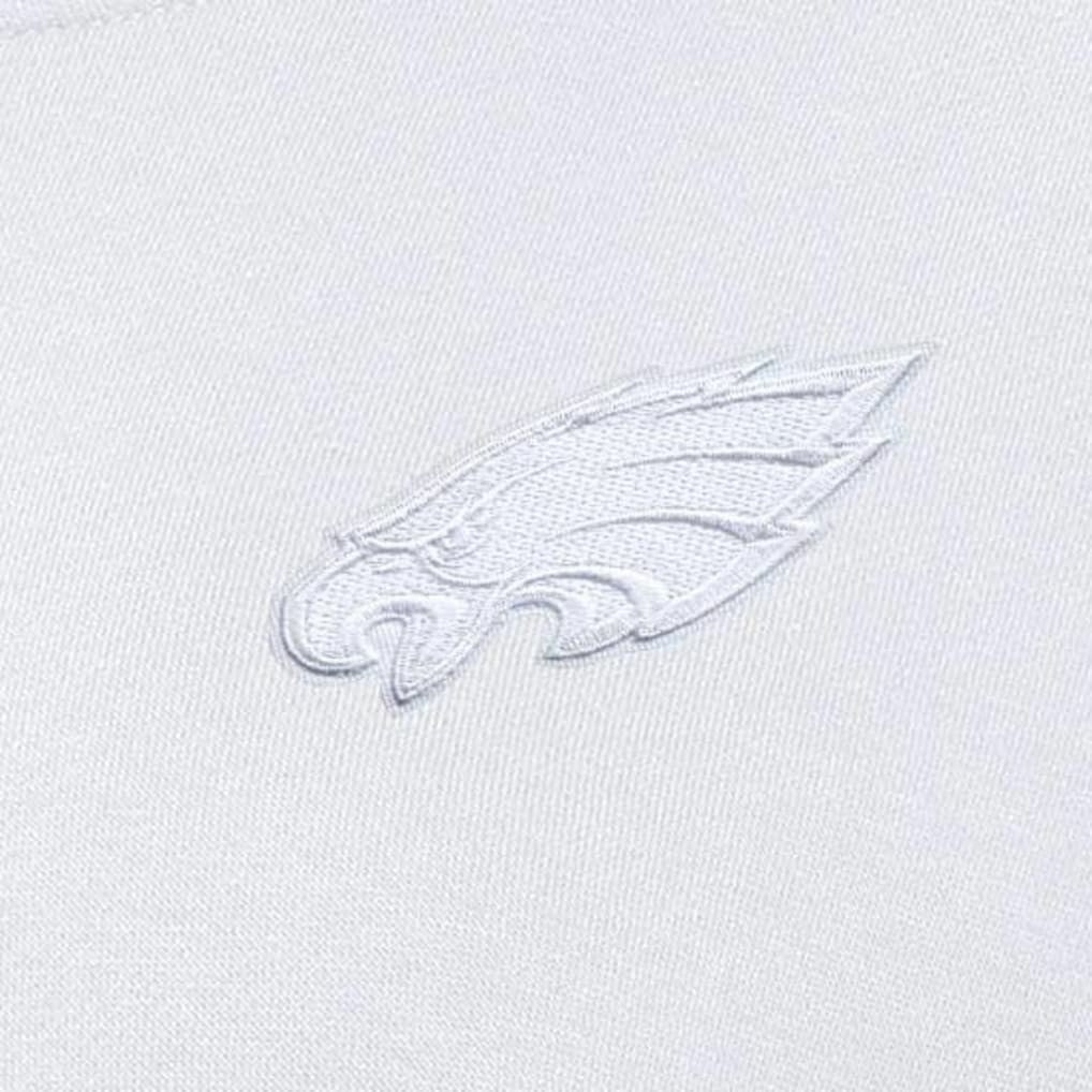 Philadelphia Eagles Antigua Women's Victory Crew Pullover Sweatshirt White | NFL