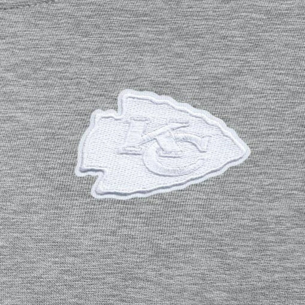 Kansas City Chiefs Antigua Women's Victory Crew Pullover Sweatshirt Heather Gray | NFL