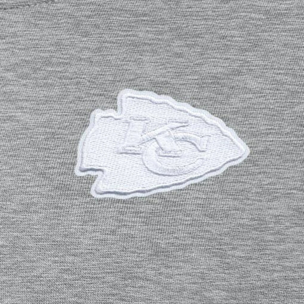 Kansas City Chiefs Antigua Women's Victory Crew Pullover Sweatshirt Heather Gray | NFL