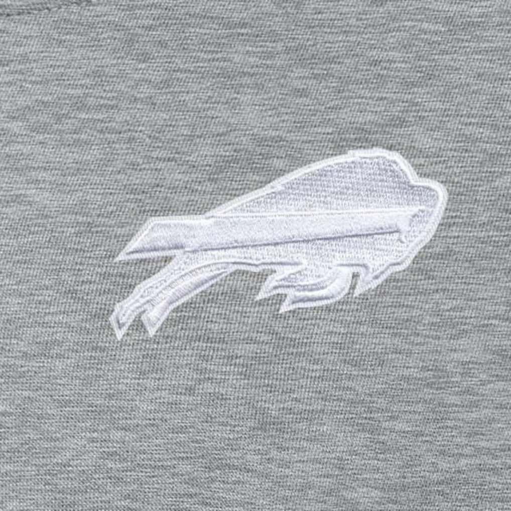Buffalo Bills Antigua Women's Victory Crew Pullover Sweatshirt Heather Gray | NFL