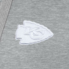 Kansas City Chiefs Antigua Women's Victory Pullover Hoodie Heather Gray | NFL