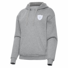 Las Vegas Raiders Antigua Women's Victory Pullover Hoodie Heather Gray | NFL