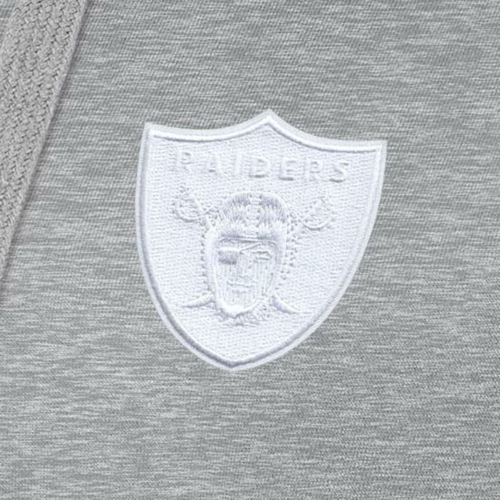Las Vegas Raiders Antigua Women's Victory Pullover Hoodie Heather Gray | NFL