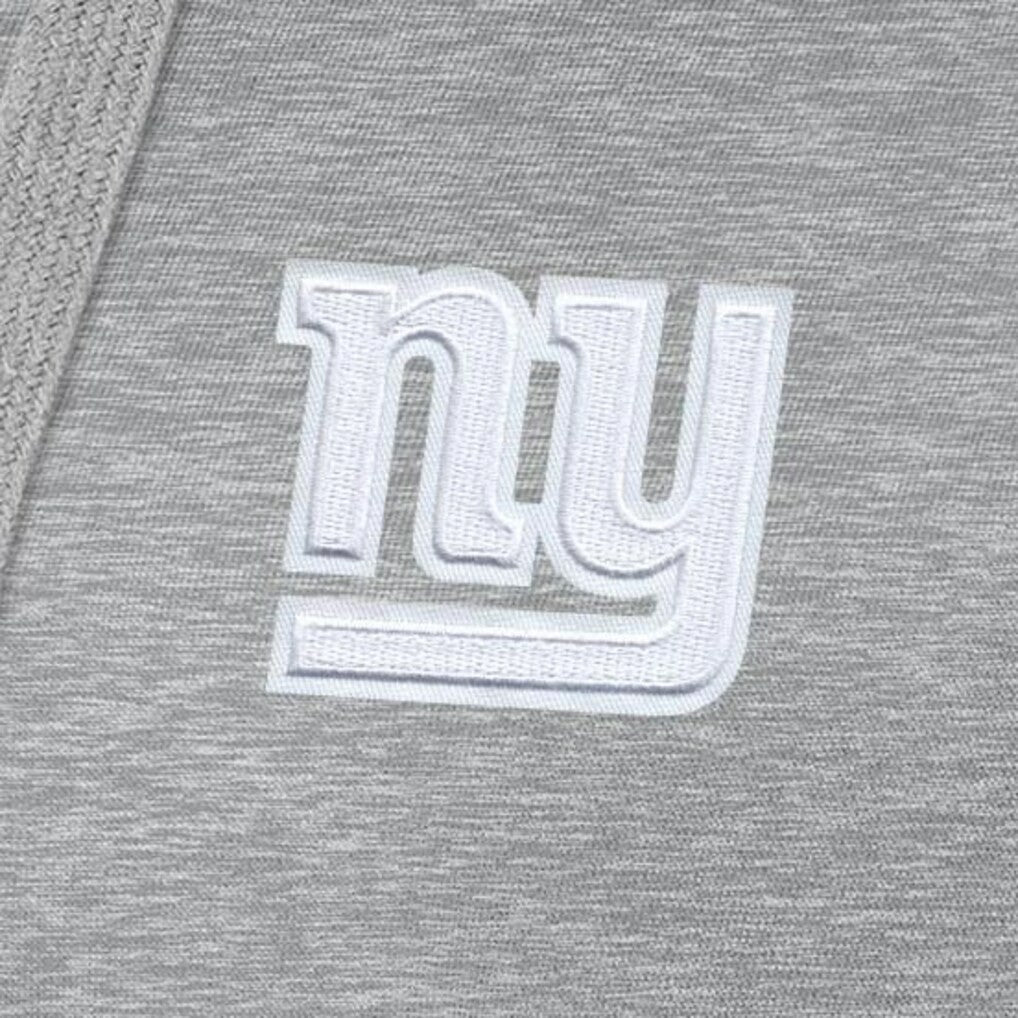 New York Giants Antigua Women's Victory Pullover Hoodie Heather Gray | NFL