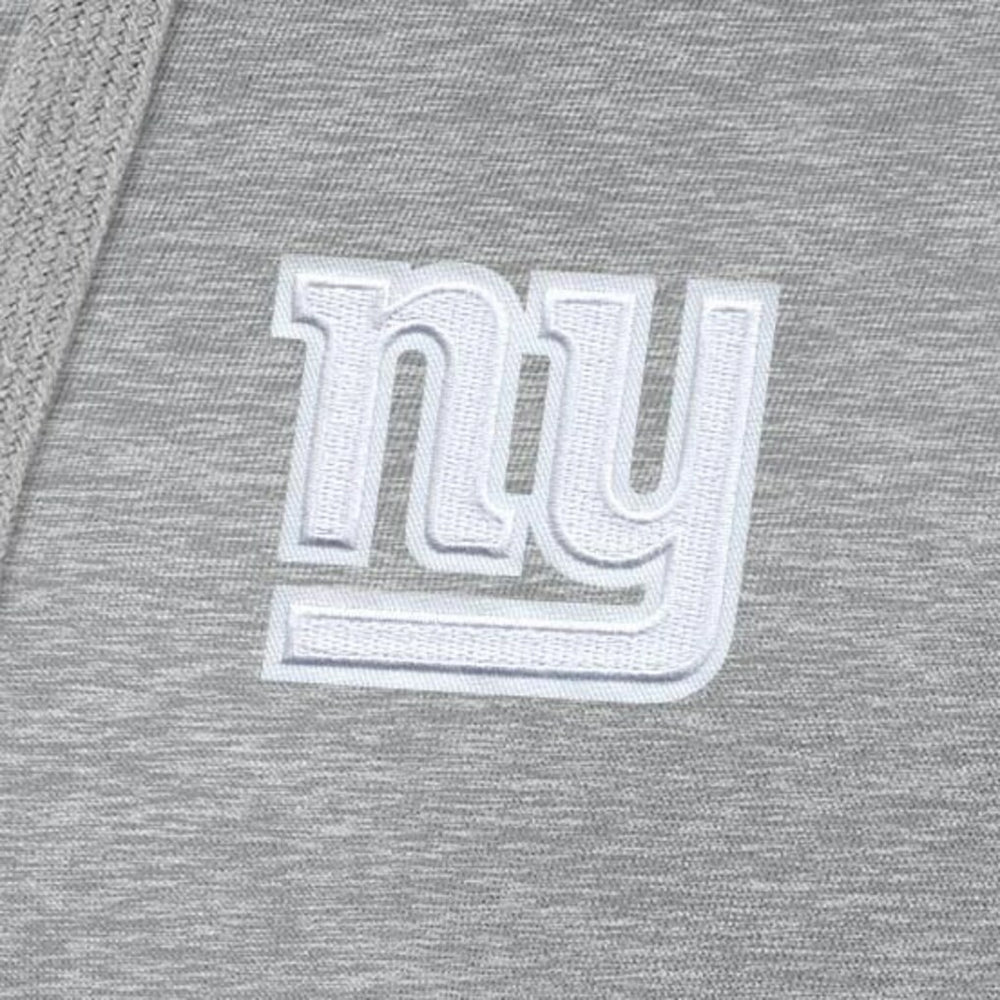 New York Giants Antigua Women's Victory Pullover Hoodie Heather Gray | NFL