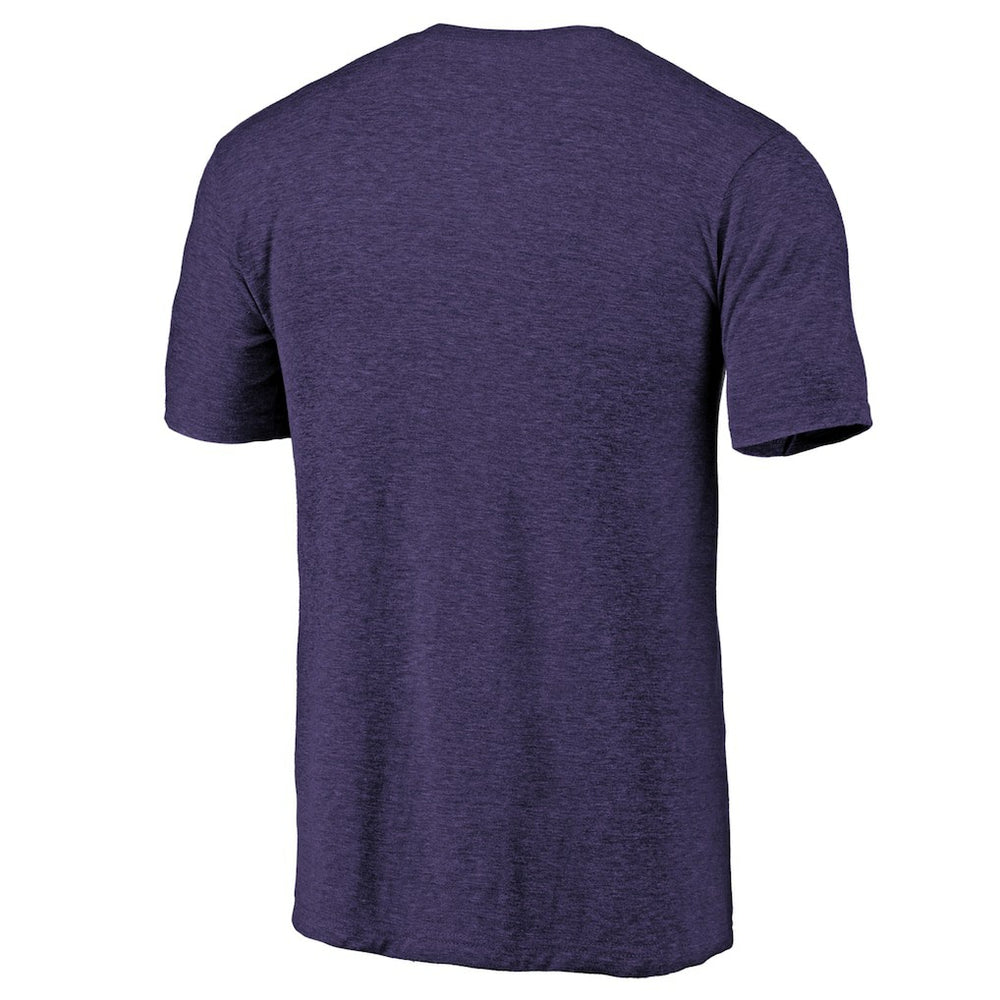 Charlotte Hornets Purple Running Start Tri-Blend T-Shirt - NBA