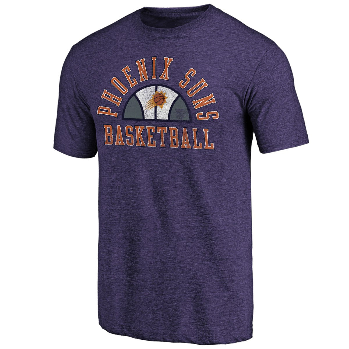Phoenix Suns Purple Half Classic Tri-Blend T-Shirt - NBA