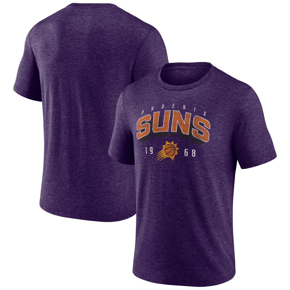 Phoenix Suns Purple Backboard Tri-Blend T-Shirt - NBA