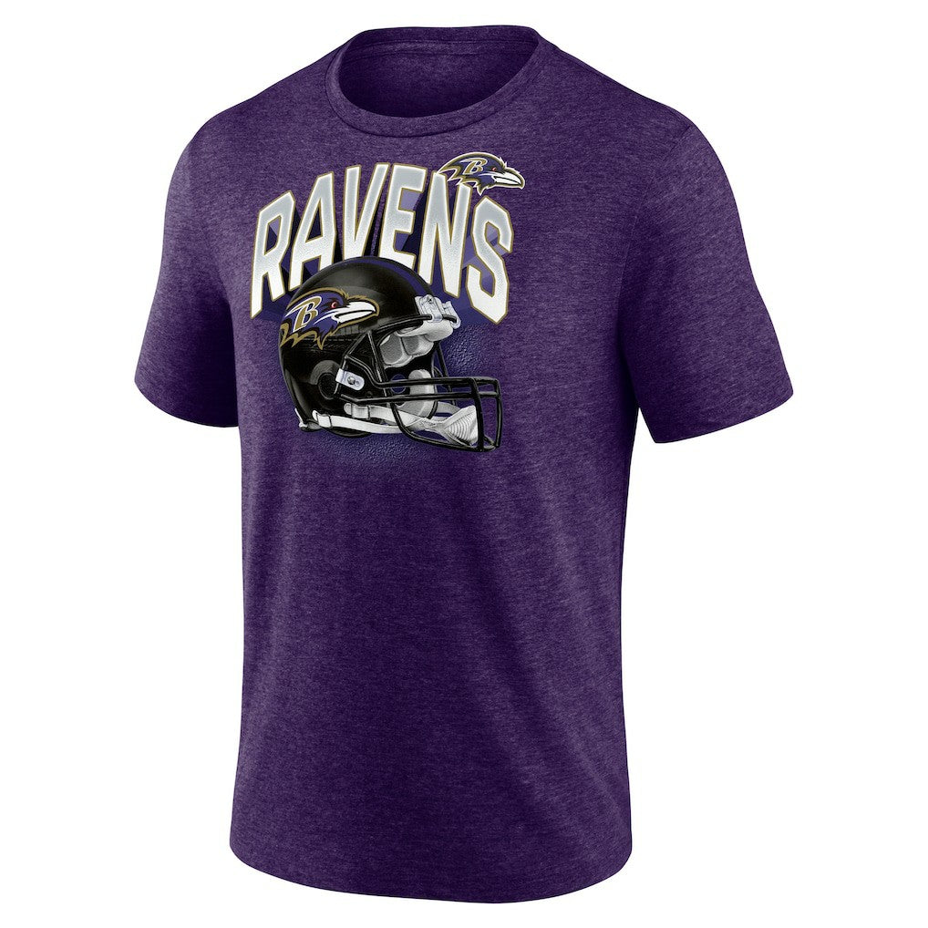 Baltimore Ravens Purple End Around Tri-Blend T-Shirt | NFL