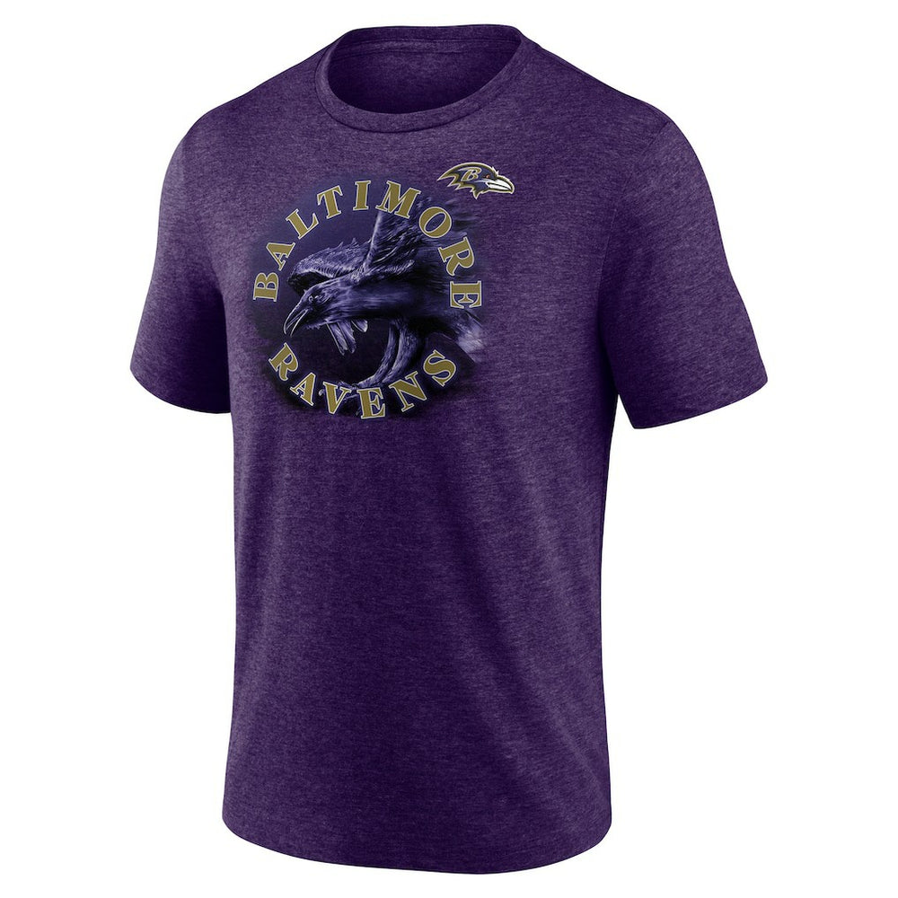 Baltimore Ravens Purple Sporting Chance Tri-Blend T-Shirt | NFL