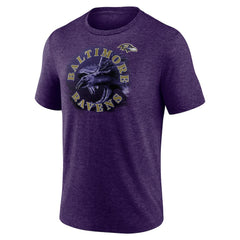 Baltimore Ravens Purple Sporting Chance Tri-Blend T-Shirt | NFL