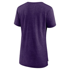 Baltimore Ravens Women's Original Play Tri-Blend T-Shirt Purple | NFL