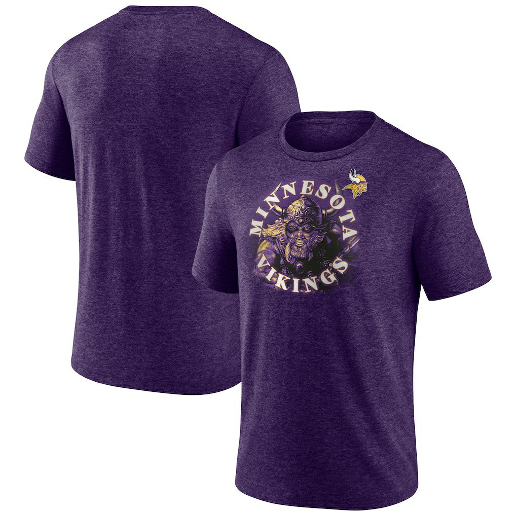 Minnesota Vikings Purple Sporting Chance Tri-Blend T-Shirt | NFL