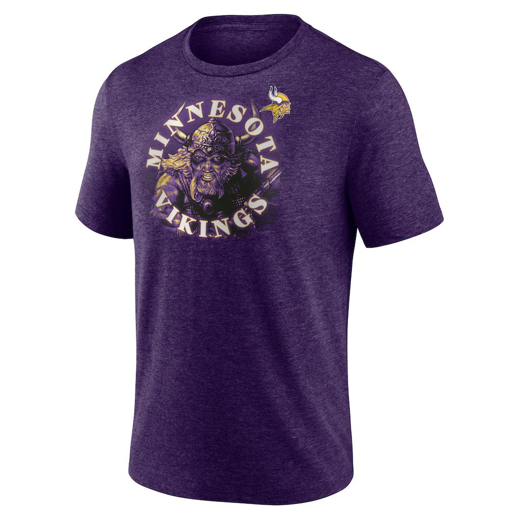 Minnesota Vikings Purple Sporting Chance Tri-Blend T-Shirt | NFL