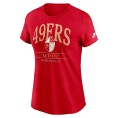 San Francisco 49ers Women's Hometown Local Pack T-Shirt Scarlet | Nike for Sale