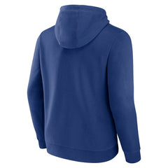 Toronto Maple Leafs Blue Team Lockup Pullover Hoodie - NHL