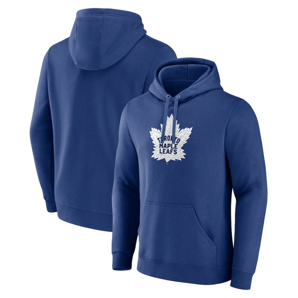 Toronto Maple Leafs Blue Primary Logo Pullover Hoodie - NHL