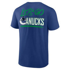 Vancouver Canucks Royal Bring It T-Shirt - NHL
