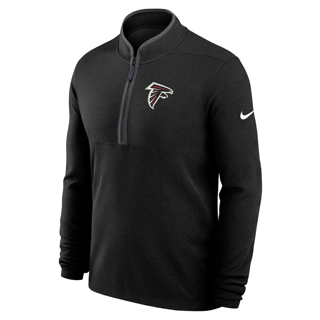 Atlanta Falcons Lightweight Victory Dri-FIT Half-Zip Pullover Black | Nike for Sale