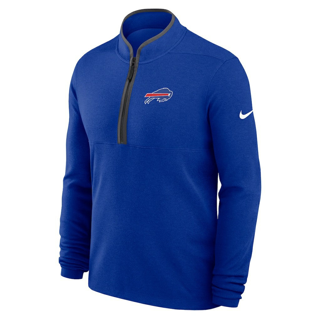 Buffalo Bills Lightweight Victory Dri-FIT Half-Zip Pullover Royal | Nike for Sale