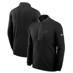 Carolina Panthers Lightweight Victory Dri-FIT Half-Zip Pullover Black | Nike for Sale