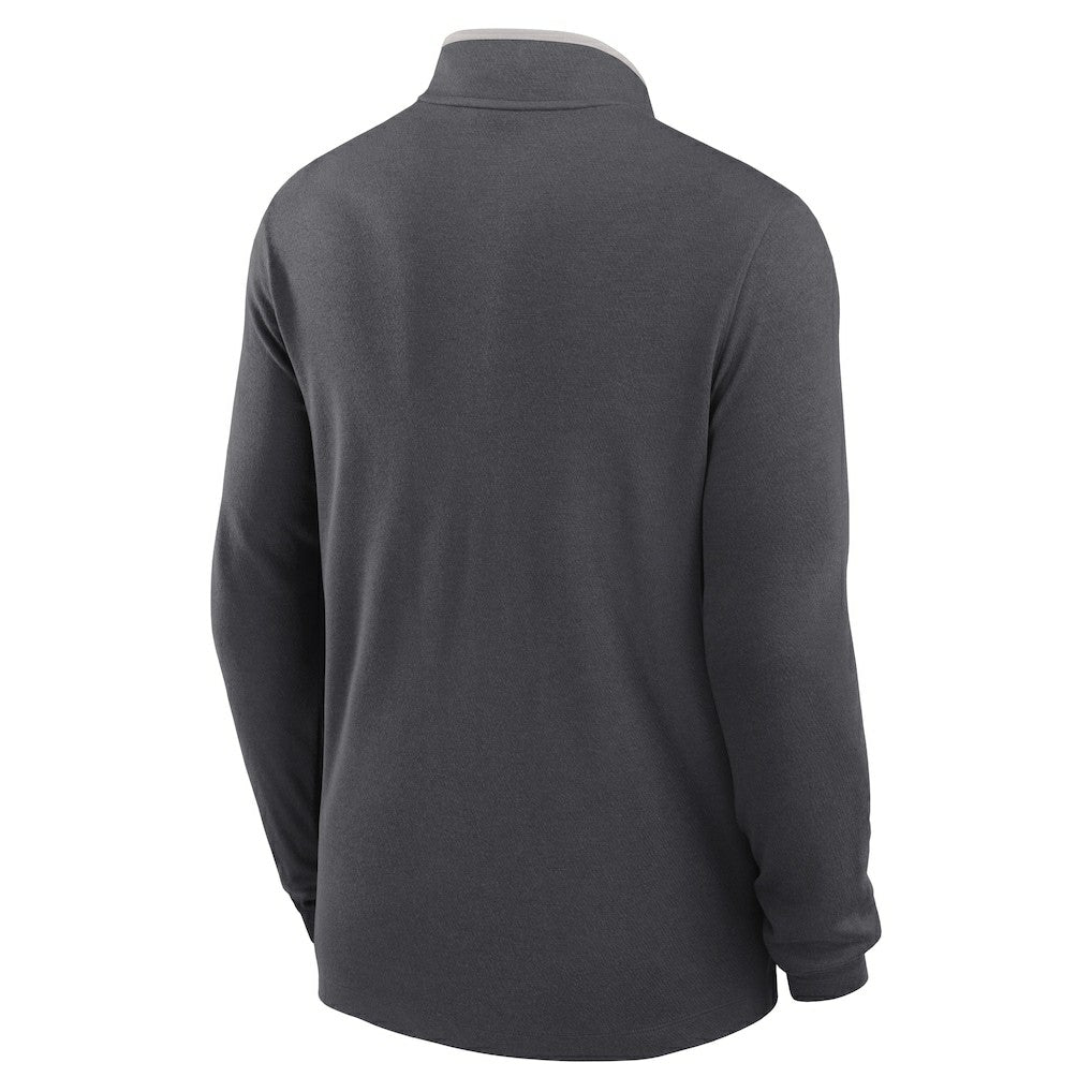 Cleveland Browns Lightweight Victory Dri-FIT Half-Zip Pullover Anthracite | Nike for Sale