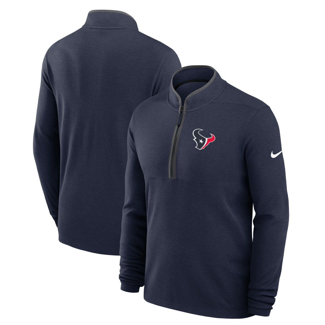 Houston Texans Lightweight Victory Dri-FIT Half-Zip Pullover Navy | Nike for Sale