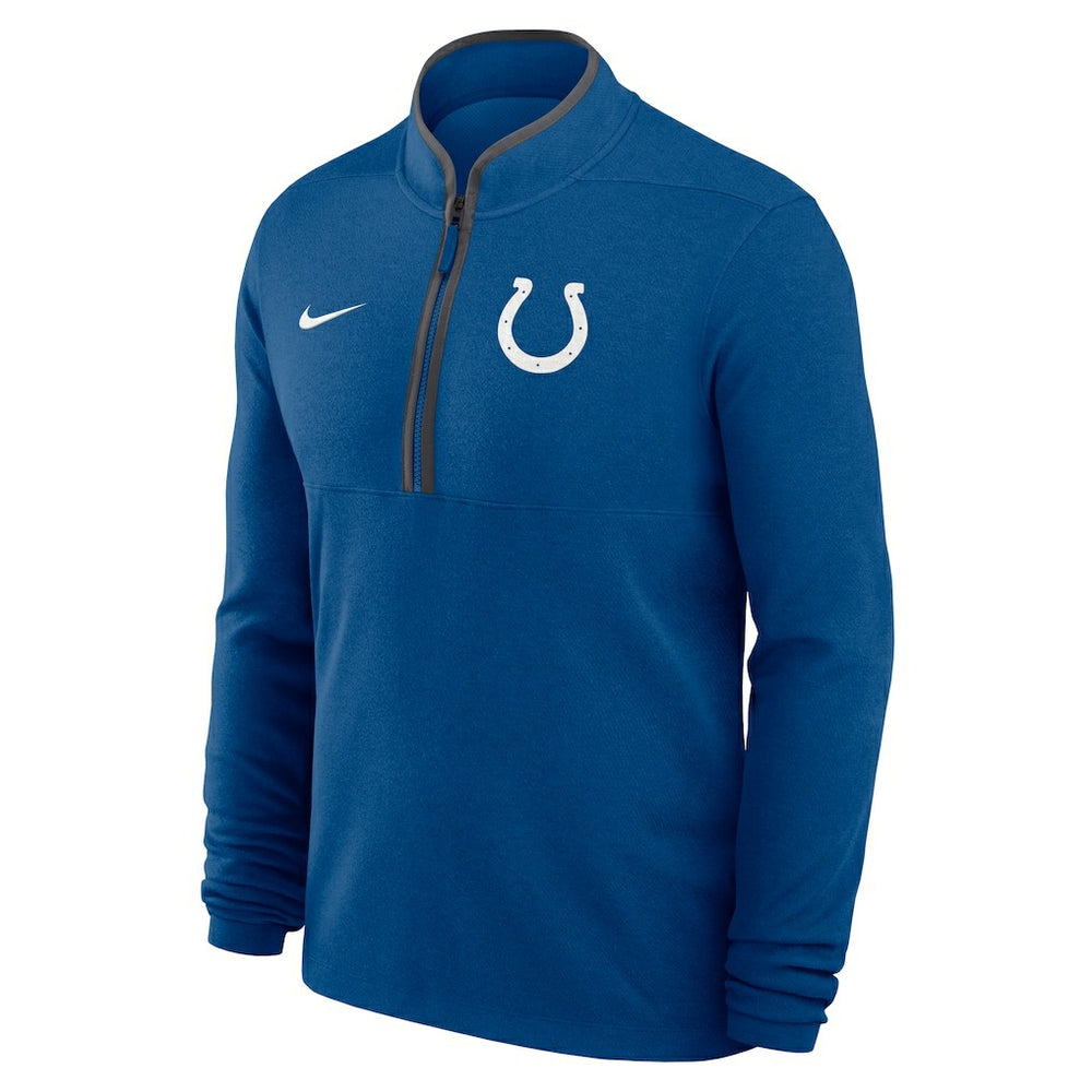 Indianapolis Colts Lightweight Victory Dri-FIT Half-Zip Pullover Royal | Nike for Sale